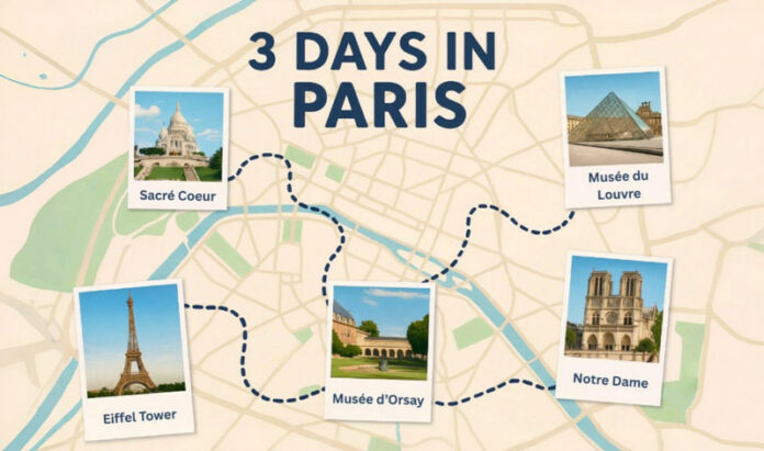 Itinerary for 3 Days in Paris: What to See & Do 3 Days in Paris Itinerary