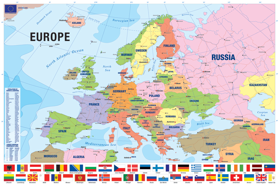 Map of Europe